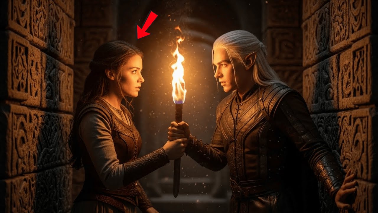 She Shared Her Last Torch With an Elf Man in the Catacombs — Then the Walls Shifted