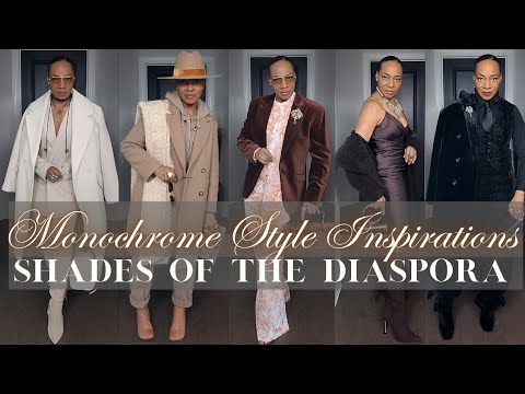 Monochrome Style Inspirations in shades of the Diaspora | Suits Soles by epp™ | ep. 21