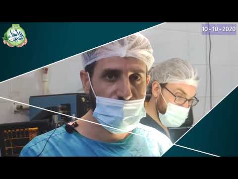 الطفلة أمل 40 يوم تعاني من متلازمة داندي ووكر تم بفضل الله إجراء عملي ة شنت دماغي بريتواني