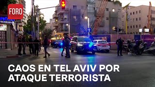 Ataque en Tel Aviv deja un herido grave - Sábados de Foro
