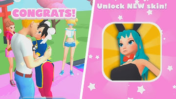 Makeover Run 👗🚶‍♀️👧 ​All Levels Gameplay 100% Walkthrough Trailer Android,ios New Game