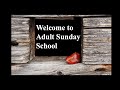 11-26-2023 - Sunday School