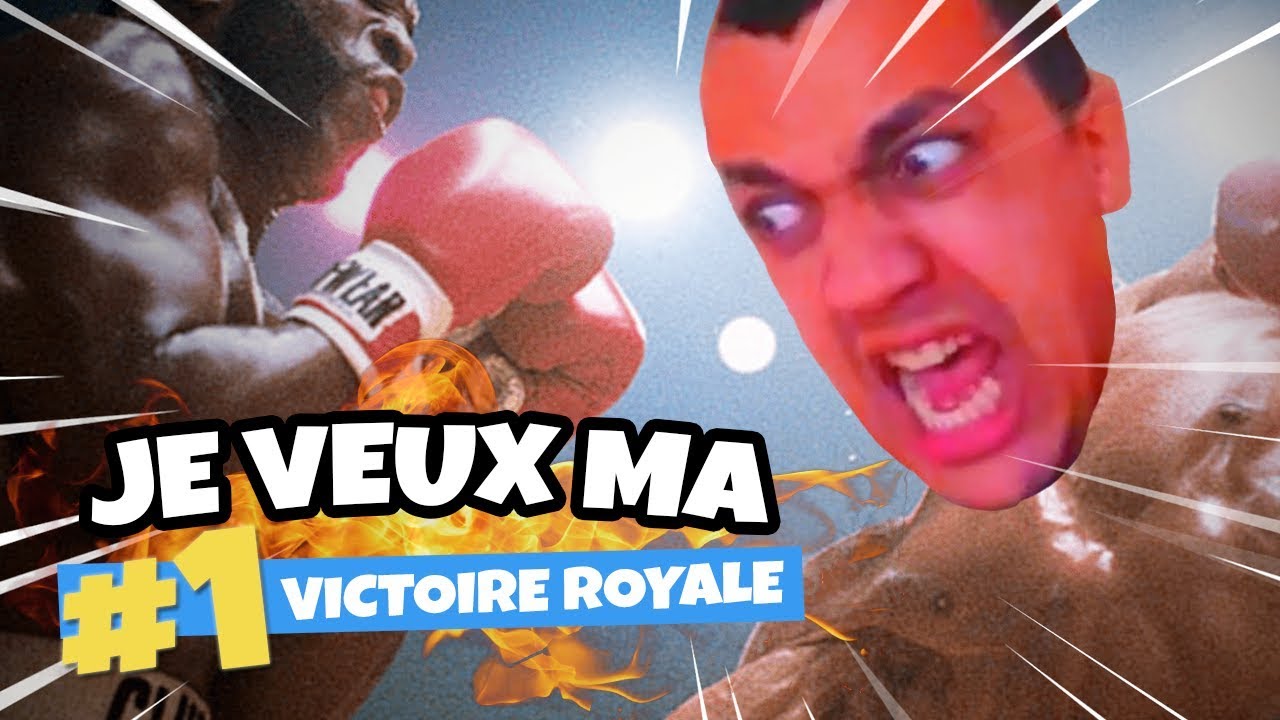 JE DONNE DES GROS COUP DE POING SUR FORTNITE