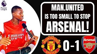 Manchester United 0-1 Arsenal.Crucial Victory At Old Trafford Keeps The Title Dream Alive. {fan Rxn}