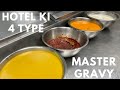 Hotel ki 4 type master gravy  chop masala white gravy yellow gravy tomato gravy in one