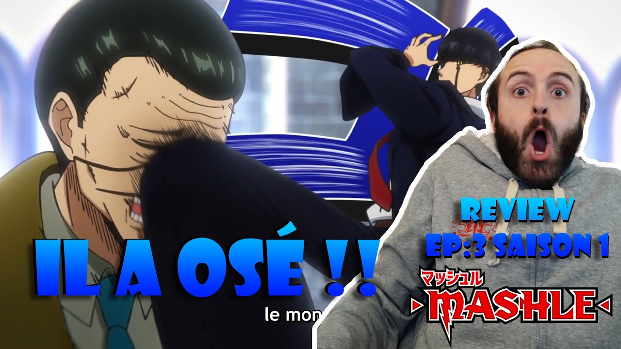 Il a osé !! 🤣 - Review MASHLE Ep 3 saison 1 - YouTube
