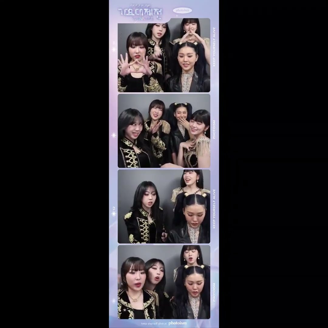 ?2024MBC가요대제전X포토이즘? #케미즈 #안유진 #미미 #이영지 #이은지 #GayoDaejejeon2024 #photoism