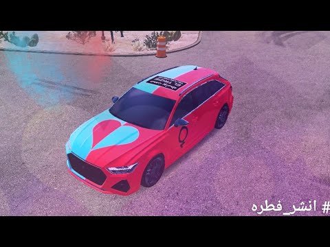 تصميم سيارات   الرسم على السيارة في لعبه كار باركينج