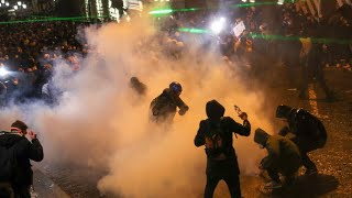 Protesters clash with police in Georgia for second day over new ‘foreign agents’ law • FRANCE 24