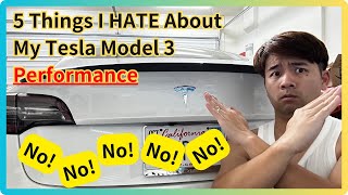 【太累解説】5 件我討厭我的特斯拉Model 3 Performance的事情 | Tesla 值得買嗎？ by 太累在幹嘛 What Terry Doing  77 views 6 months ago 7 minutes, 54 seconds