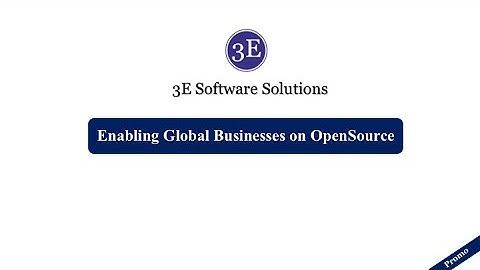 3E Software Solutions - Enabling Global Businesses on OpenSource