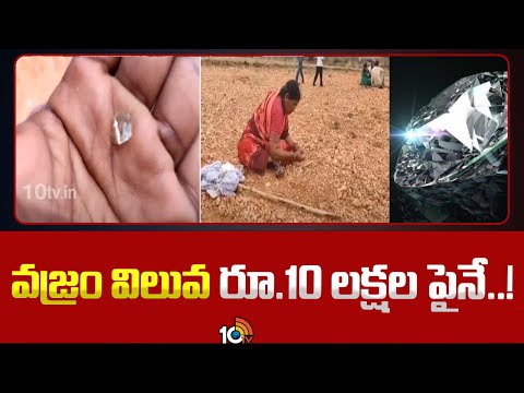 Farmer Found Diamond in Kurnool District | కర్నూలు జిల్లాలో రైతుకు దొరికిన వజ్రం | 10TV News - 10TVNEWSTELUGU