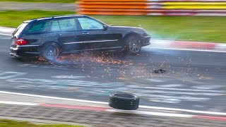 NÜRBURGRING 2023 FAIL &amp; WIN! LUCKIEST DRIVERS, Accidents Compilation Nordschleife Touristenfahrten