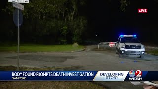 Body found prompts death investigation