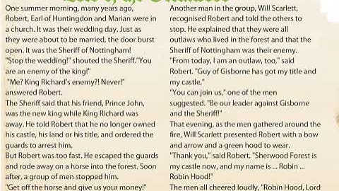 Lord of the Greenwood (Text) Excel 5 Module 6b