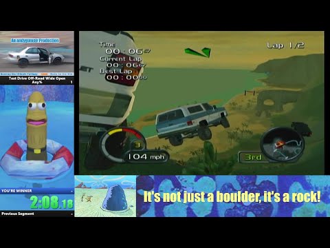 Test Drive Off-Road Wide Open Any% Speedrun