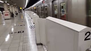 福岡市営地下鉄 空港線 箱崎線 1000系 01 回送列車。西新駅発車。