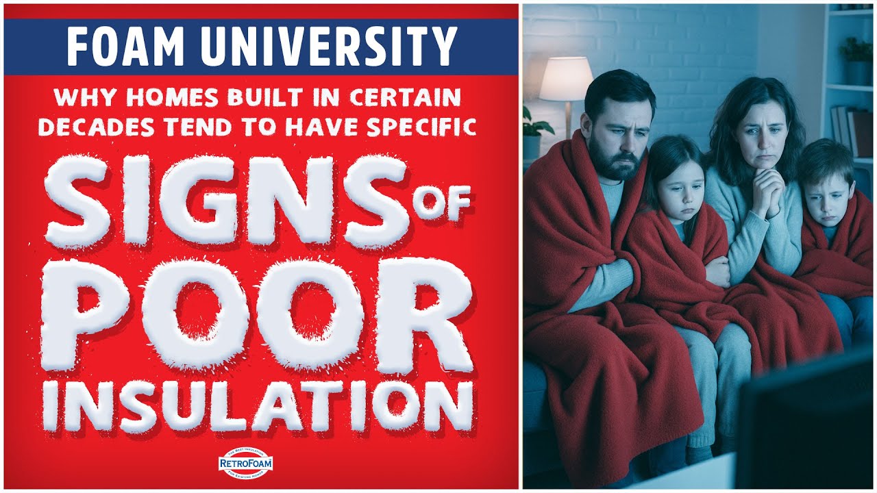 Почему дома, построенные в определенные десятилетия, имеют специфические признаки плохой теплоизо...