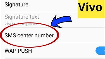 Vivo Sms Center Number Settings !! Sms Center Number Setting In Vivo