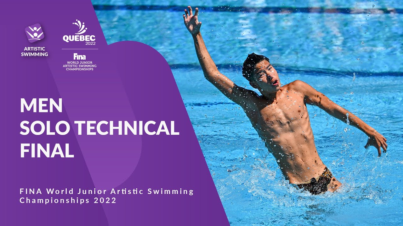 Men Solo Technical FINAL FINA World Junior Artistic Swimming Championships 2022