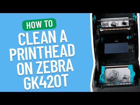 How to Clean a Printhead on a Zebra GK420T | Smith Corona Labels