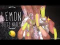 Acrylic Nails Fill Tutorial | Summer Coffin Nails