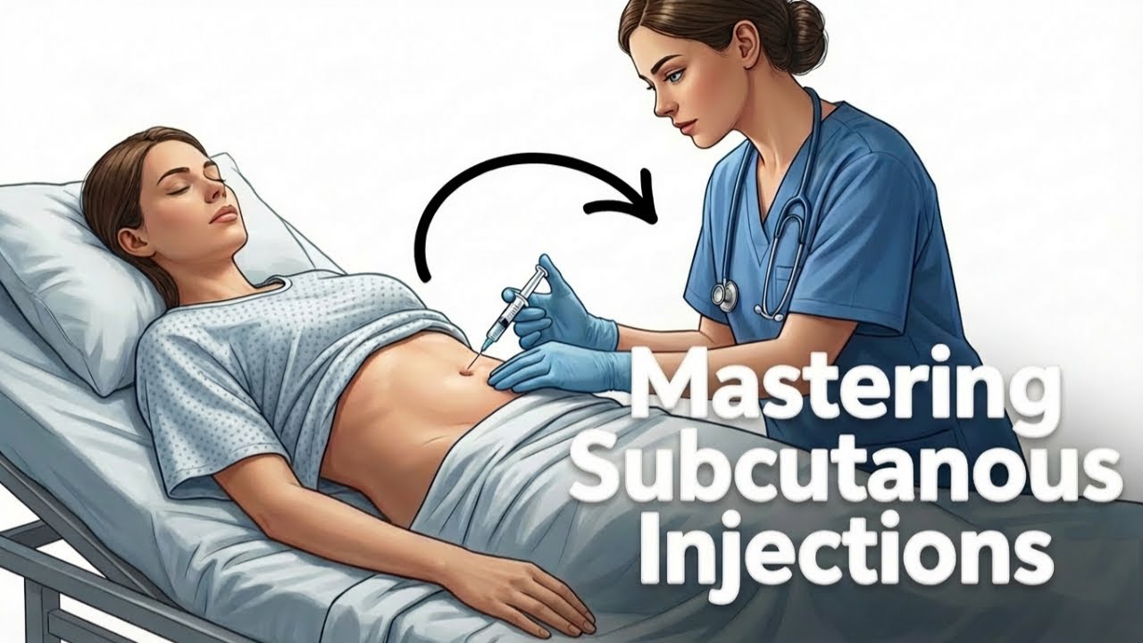 Most Nurses Make This Mistake! 💉 Subcutaneous Injection Technique ...