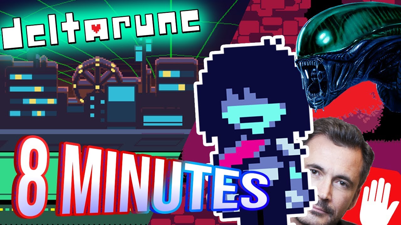 RSUM DELTARUNE EN 8 MINUTES  Chapitres 1 et 2