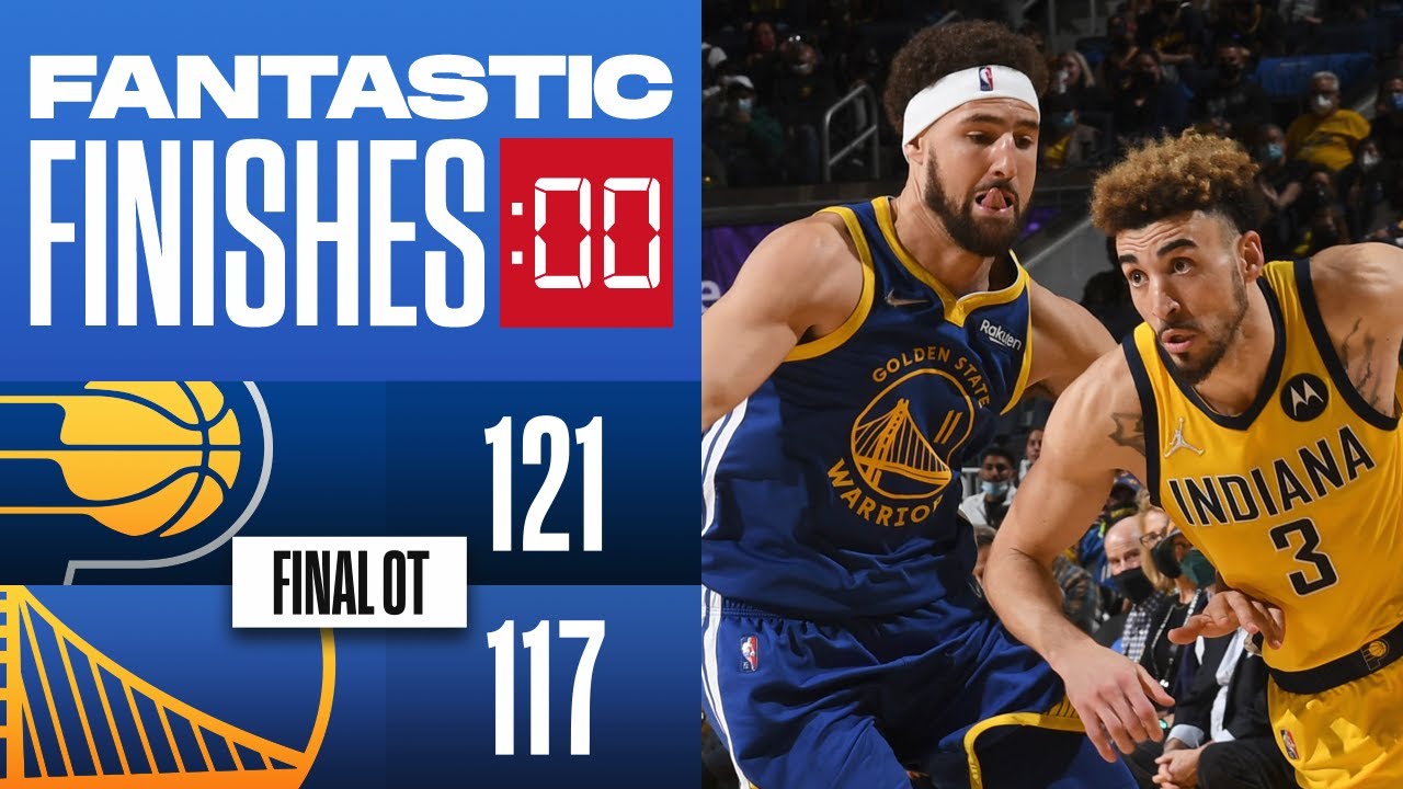 Final 106 WILD OT ENDING Warriors vs Pacers 😱😱