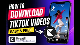 How to Download TikTok Videos (Free & No Watermark) | Kreatli Tutorial screenshot 2