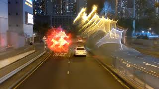 Hong Kong Bus 九龍巴士 KMB 87D ATENU295 @ST5652 錦英苑 Kam Ying Court→紅磡站 Hung Hom Station 全程