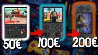 Je TESTE 6 console RETROGAMING portable de 50 à 200€