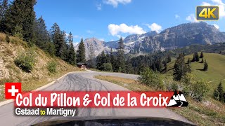 Driving the Col du Pillon & Col de la Croix mountain pass in Switzerland