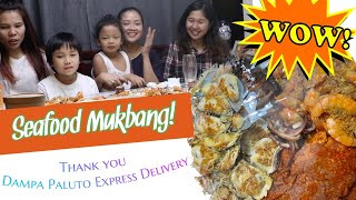 SEAFOOD MUKBANG PART 1| Daldalan over seafood from Dampa Paluto Express Delivery