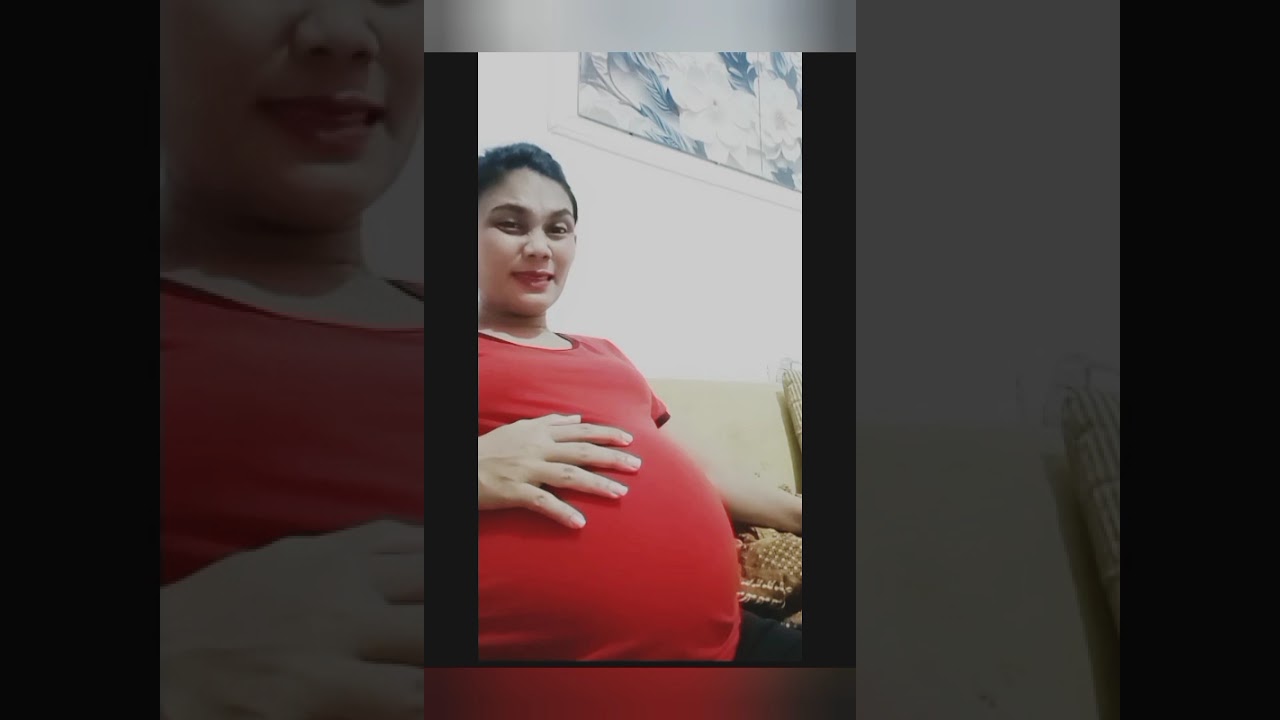 Gerakan dedek bayinya aktif banget, bumil sampe meringis kesakitan 