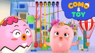 Como | Goldberg Machine 2 + More Episodes 13min | Cartoon video for kids | Como Kids TV