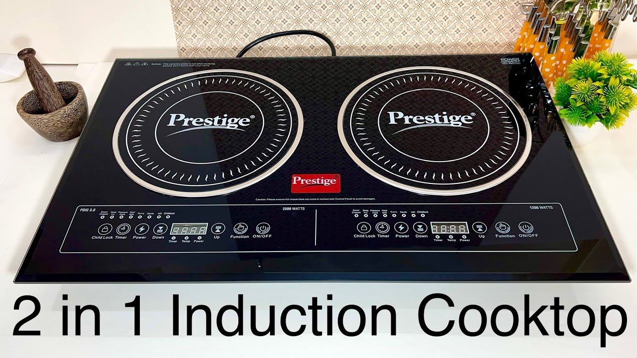 ✓ 2 in 1 New Induction Cooktop 2023