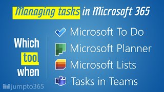 Which tool when: Microsoft To Do, Microsoft Planner, Microsoft Lists, or Tasks in Microsoft Teams screenshot 4