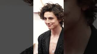 Timothée Chalamet arriving at the 2022 Oscars | Esquire UK