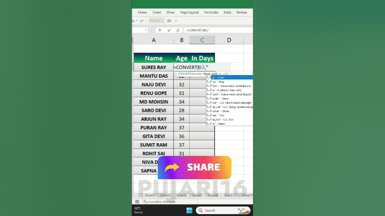 How To Convert Years To Days In excel YouTube how-to-convert-years-to-days-in-excel-youtube