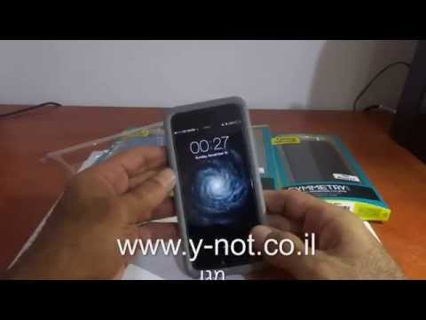 סקירה אוטרבוקס סימטרי אייפון 6 - Otterbox Symmetry iphone 6/6S