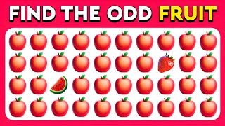 Find the ODD One Out  Fruit Edition30 Ultimate Levels Quiz