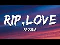 Faouzia - RIP, Love Lyrics