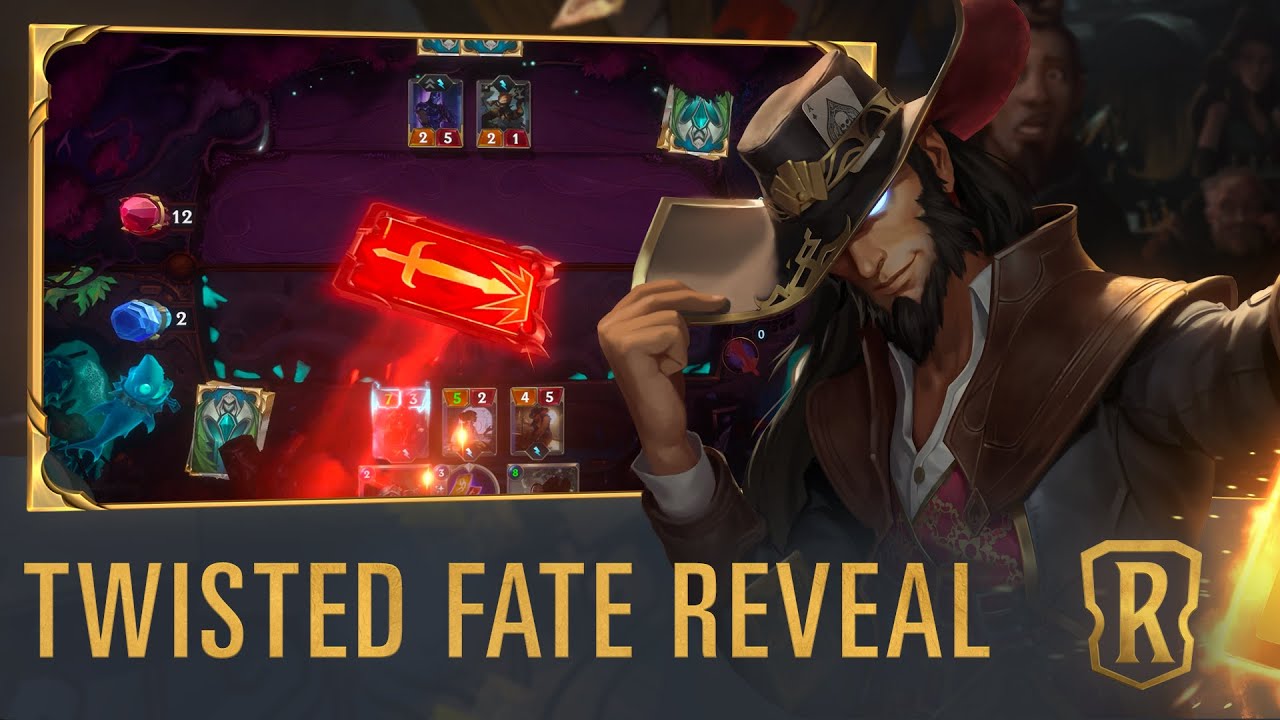 Twisted Fate Reveal | New Champion - Legends of Runeterra