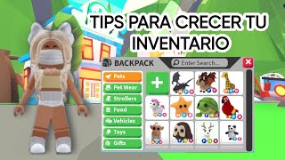 TIPS PARA CRECER TU INVENTARIO EN ADOPT ME - ROBLOX 💜