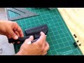 How to make, DIY Custom Kydex Holster Full Video