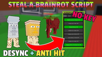 Lemon Hub | Steal A Brainrot Invisibility Script | *NO KEY*  Desync, Invisibility, AntiHit