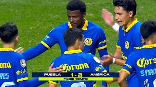 Resumen Puebla vs America \/ Jornada 17 Liga MX Clausura 2024 TV Azteca