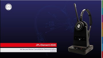 X500 90 Second Noise Cancellation Demonstration
