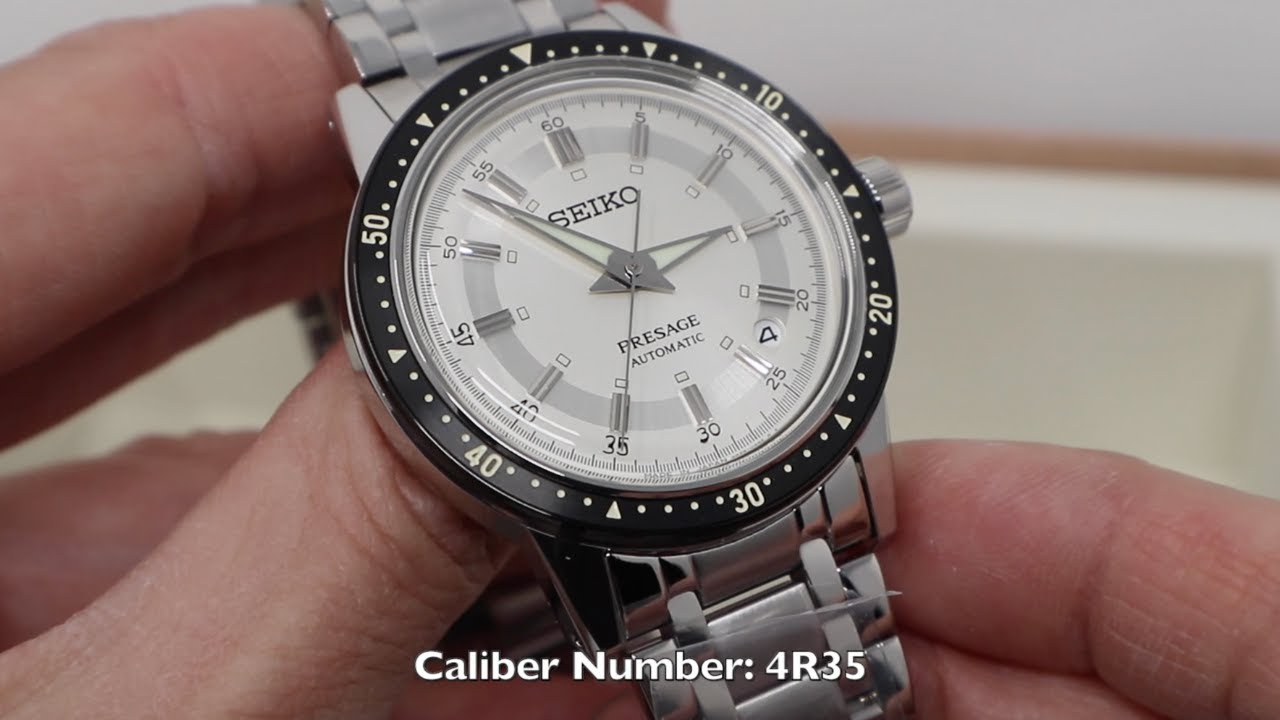 Seiko Presage Style 60s Anniversary Limited Edition SRPK61 - YouTube